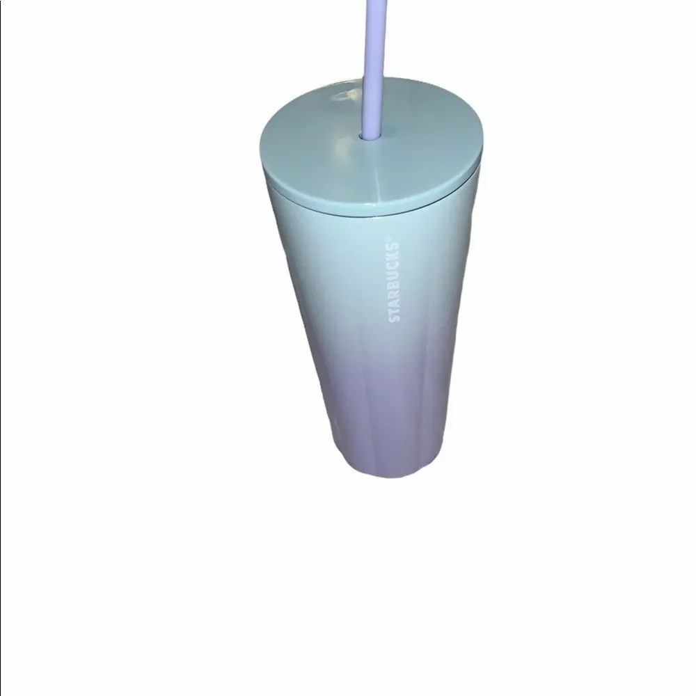 2021 Starbucks Ombre Lilac Blue‎ Gradient  Tumbler
